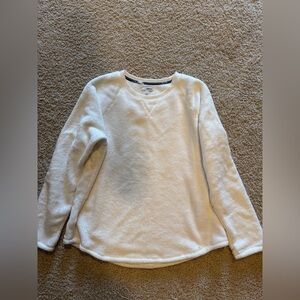 Sonoma Women's White Crew Neck Sweater
